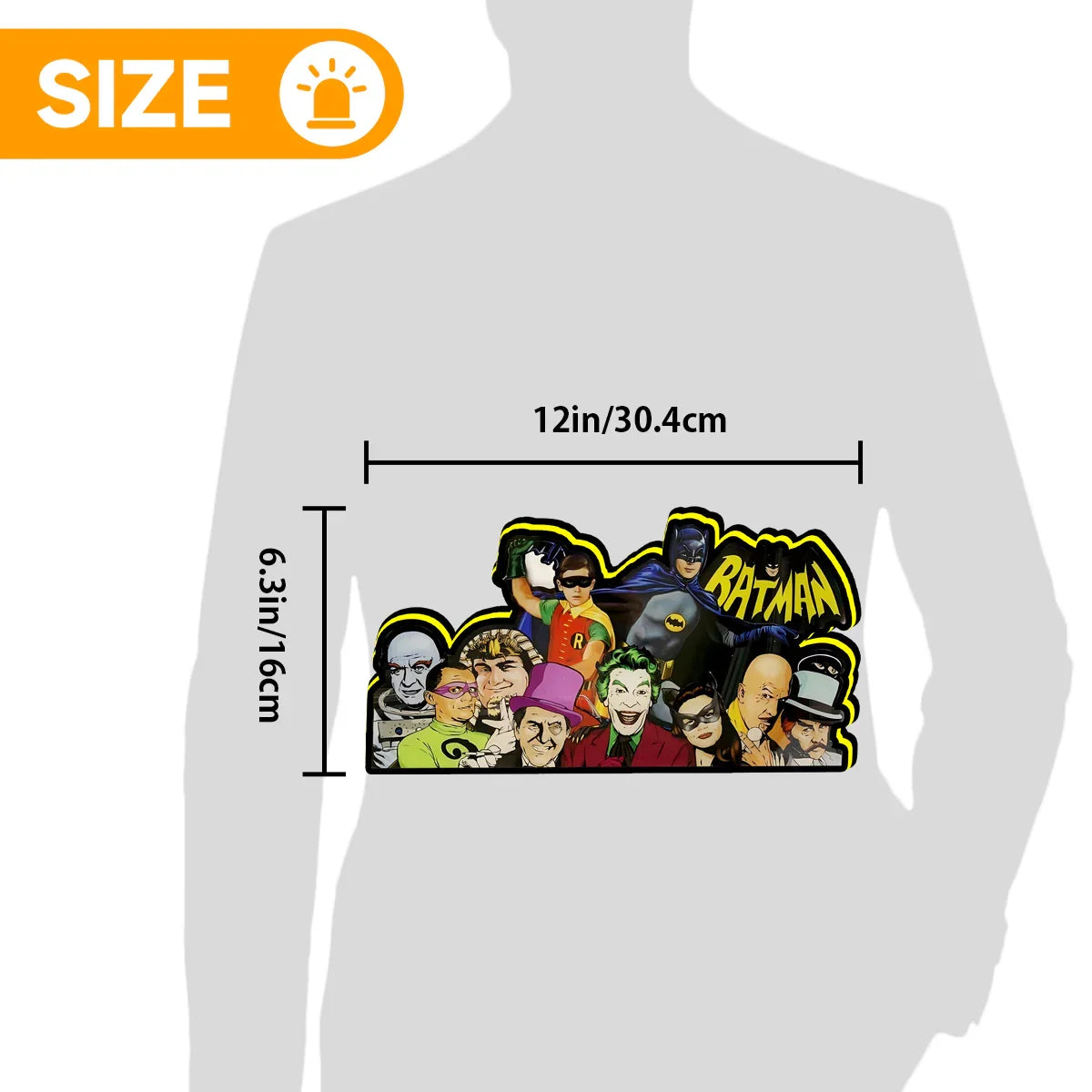 Batman Pinball Topper, caisson lumineux imprimé en 3D, accessoire pour les fans de flippers, variateur d'intensité USB