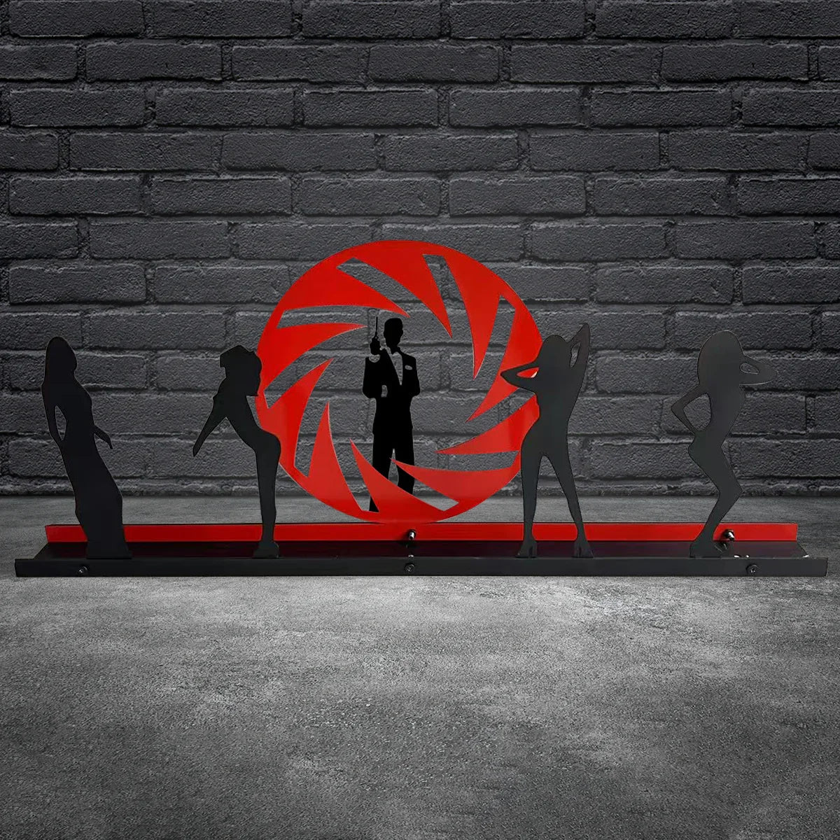 Silhouette de flipper James Bond 007