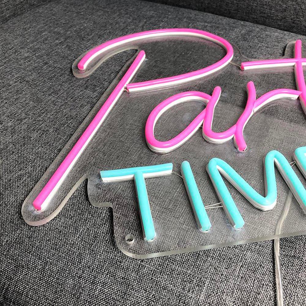 Party Time Neon Signs Decor - FYLZGO Signs
