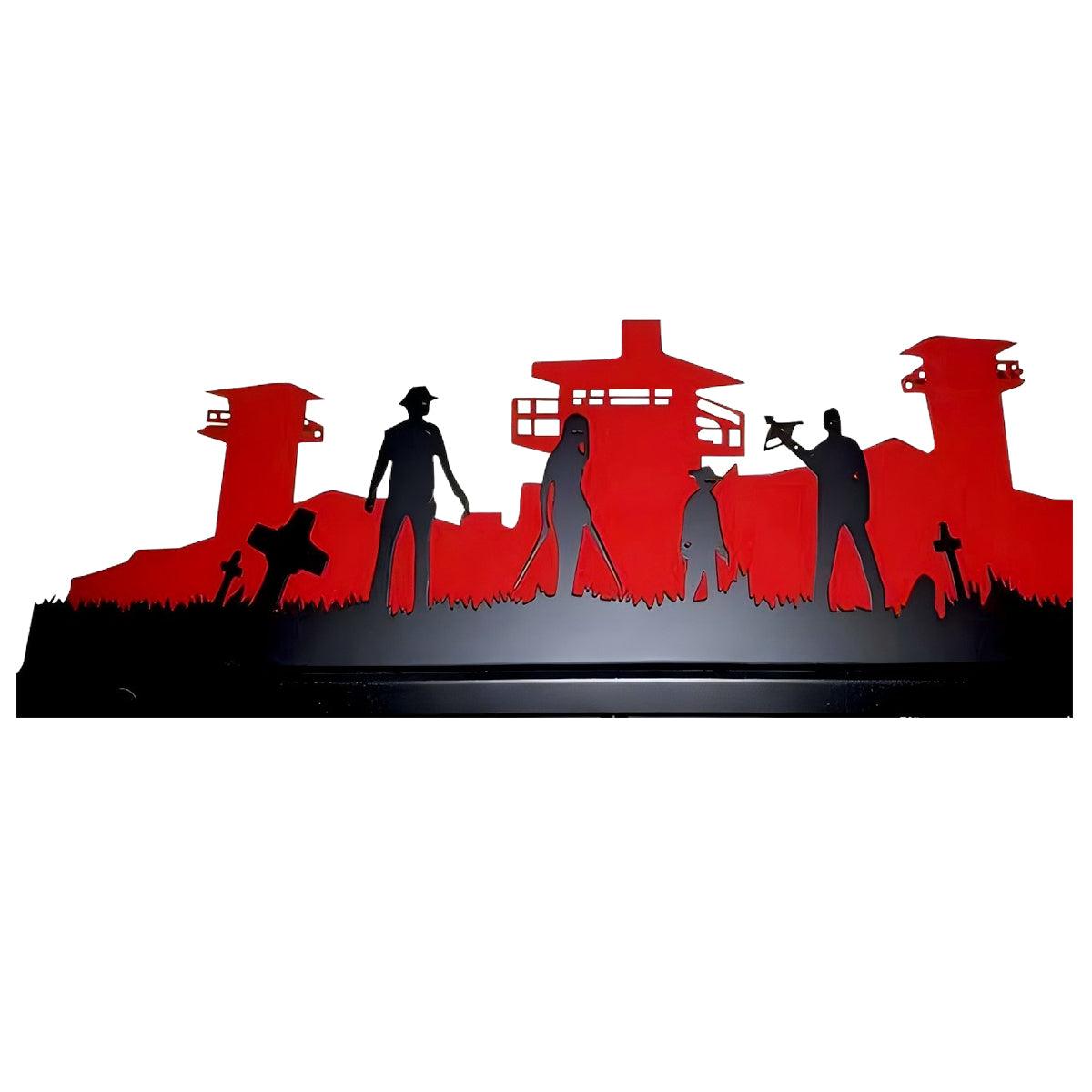 Silhouette de flipper The Walking Dead