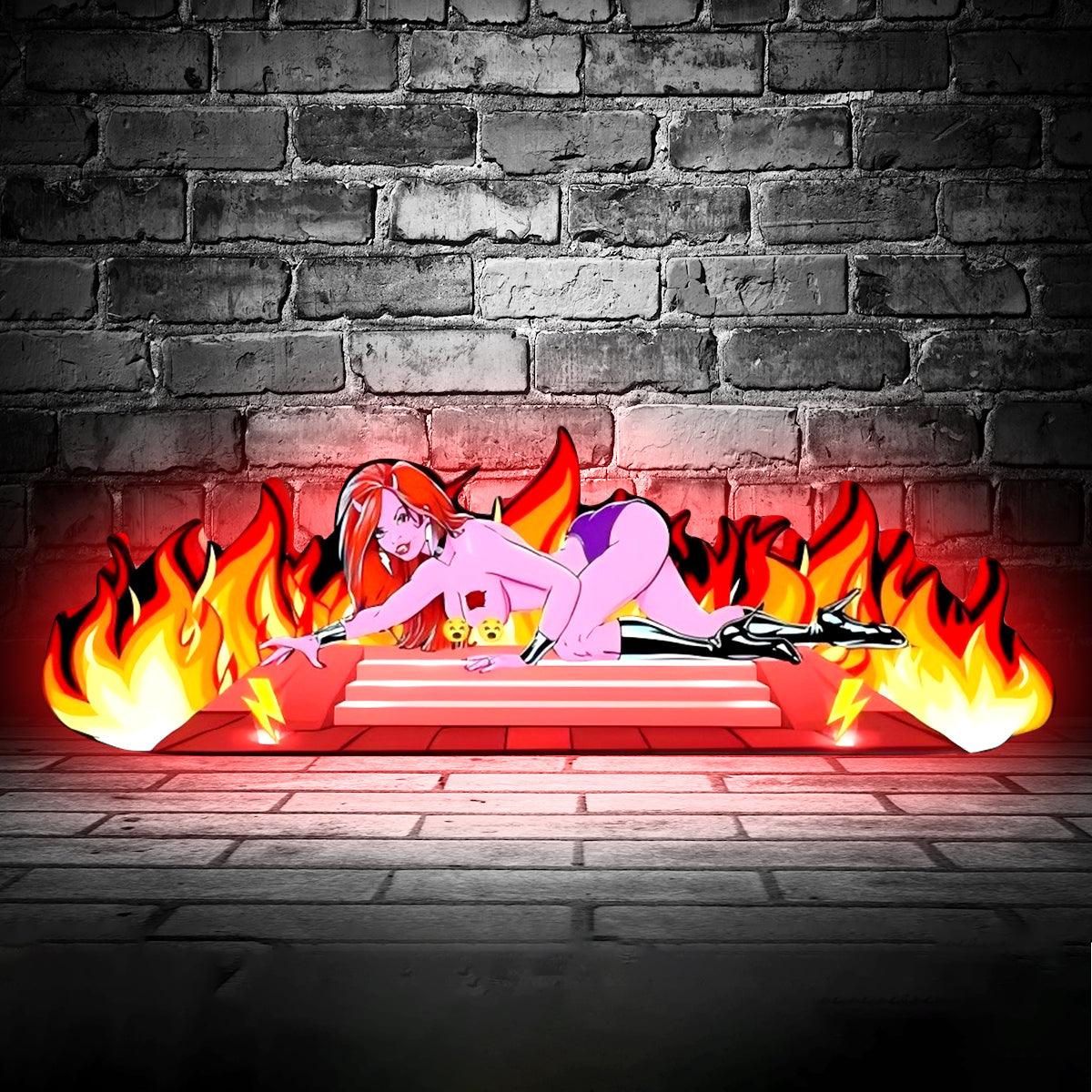 Décoration de flipper Luci AC/DC pour les fans de flipper AC/DC, parfaite pour une salle de jeux ou un flipper