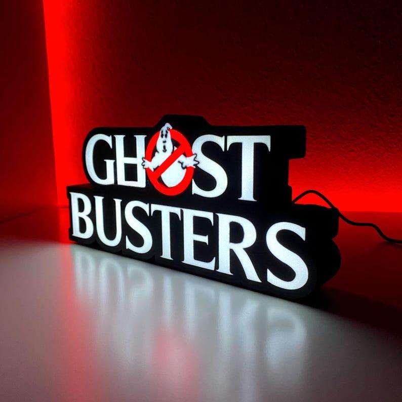 Lampe LED Ghostbusters, boîte à lumière Ghostbusters