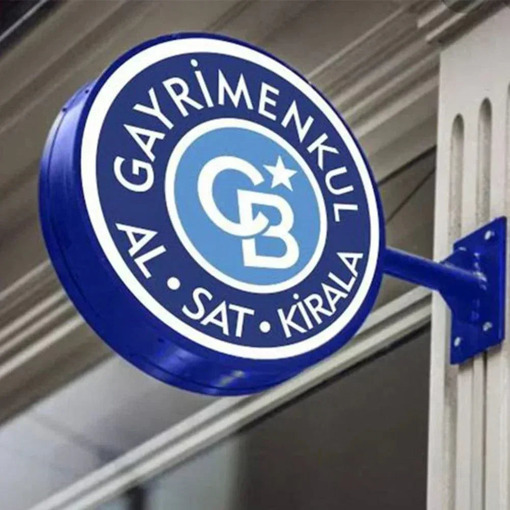 Individuell gestaltete LED-Außenleuchtkästen, runde Acryl-Leuchtkästen für Außenwerbung, Leuchtkästen für Außenwerbung, Leuchtkästen für Unternehmen, Werbeschilder