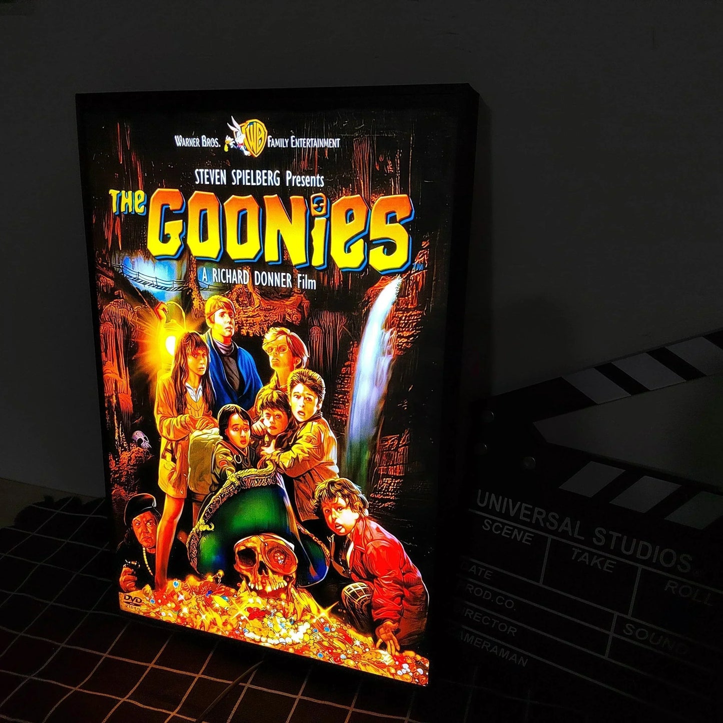 Boîte lumineuse LED pour affiche Retour vers le futur (BTTF), entièrement variable et alimentée par USB