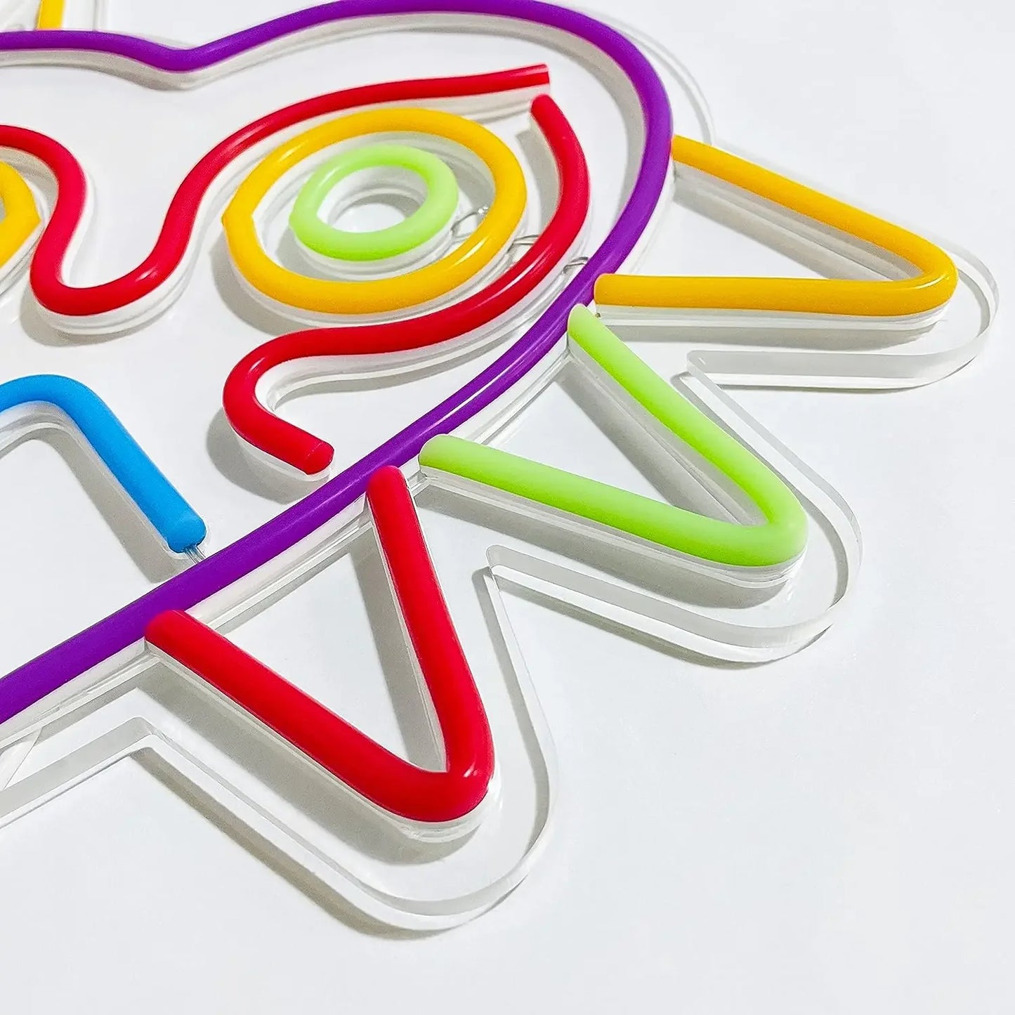 Panneau LED GGK Majora's Mask LoZ Neon Sign pour décoration murale de chambre Cadeau de joueur Zelda Mask Décoration de salle de jeu LED Neon Light pour les fans de Zelda