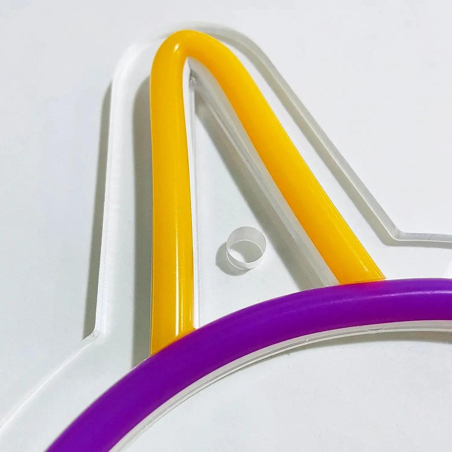 Panneau LED GGK Majora's Mask LoZ Neon Sign pour décoration murale de chambre Cadeau de joueur Zelda Mask Décoration de salle de jeu LED Neon Light pour les fans de Zelda