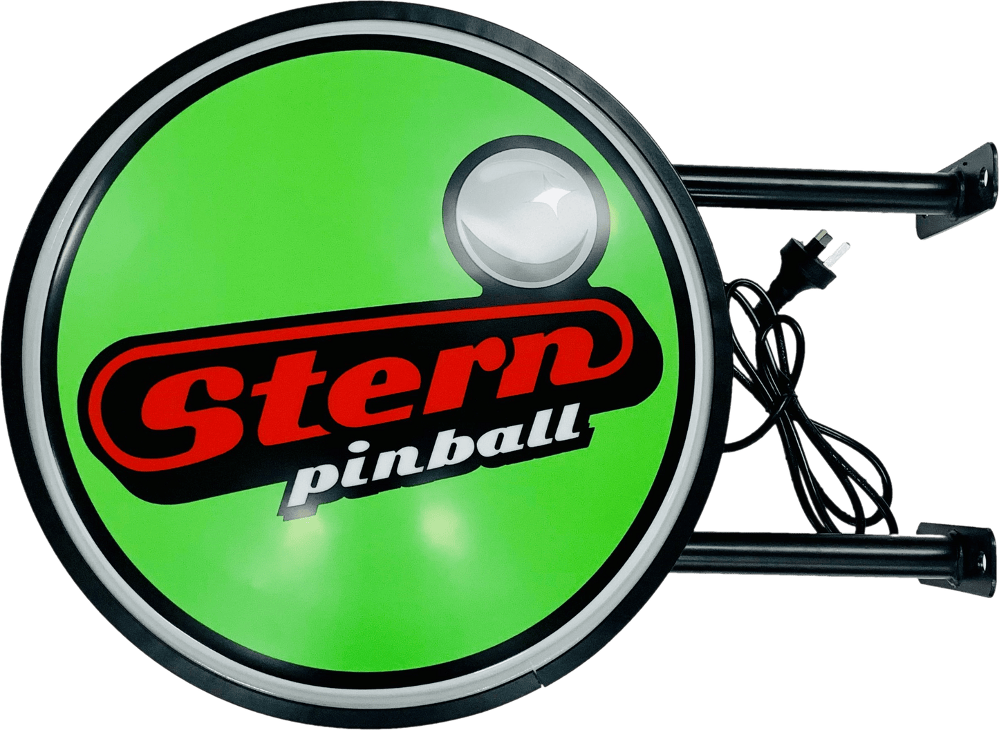 Individuell gestaltbarer, doppelseitiger, runder Leuchtkasten für den Außenbereich – perfekt für jedes Unternehmen