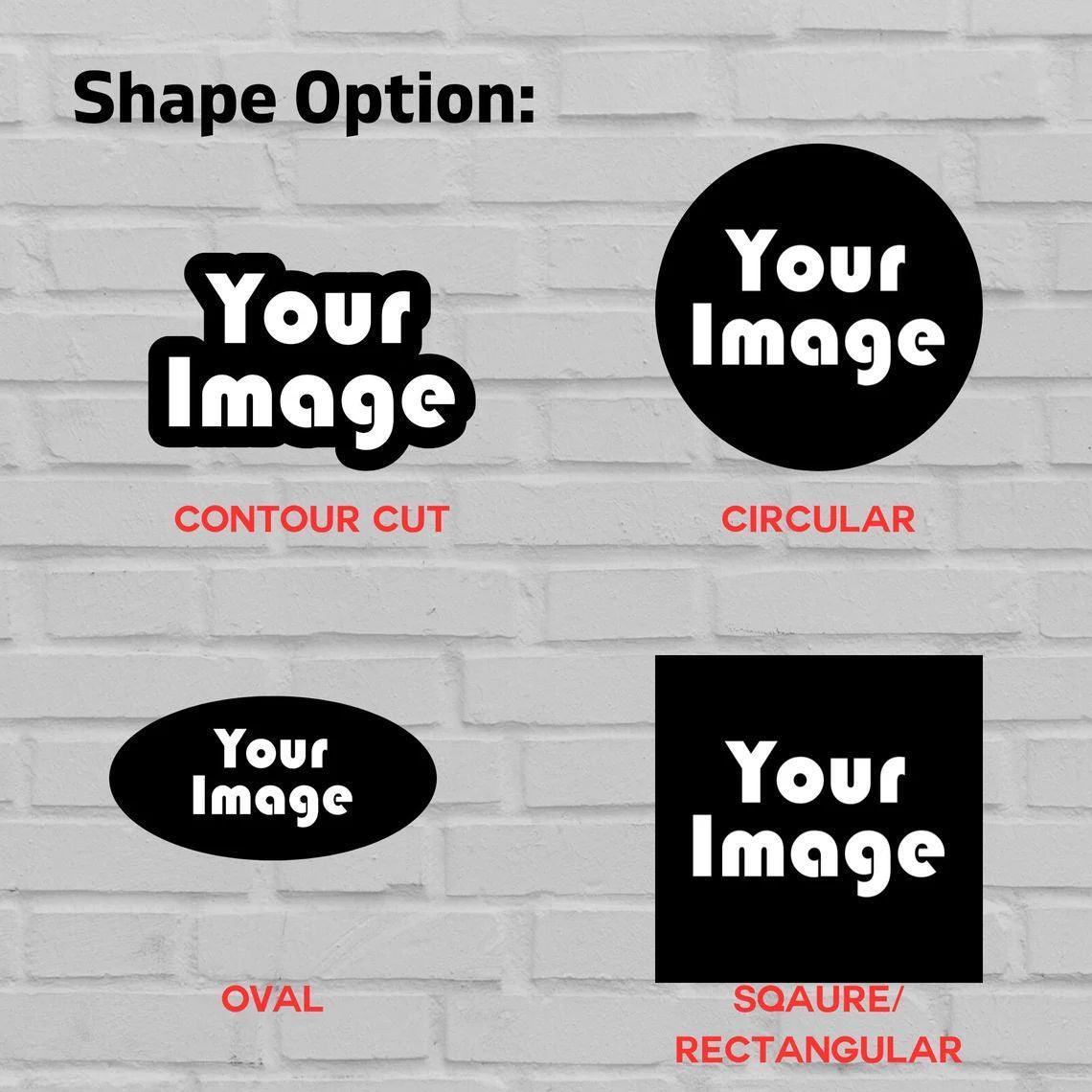 Caissons lumineux imprimés en 3D personnalisés - Concevez votre logo/marque/image caisson lumineux imprimé en 3D