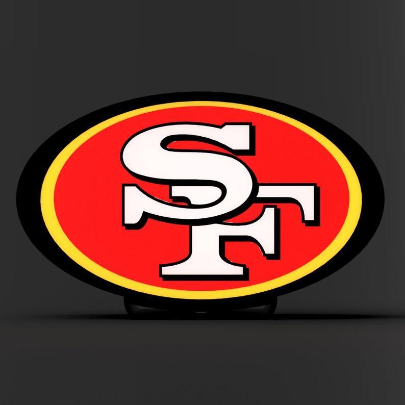 San Francisco 49ers Lightbox - FYLZGO Signs