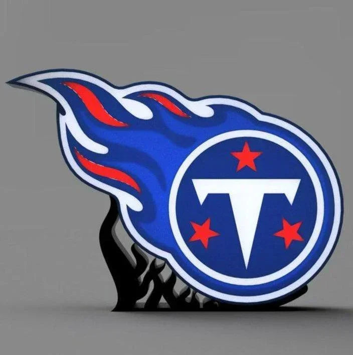 Boîte lumineuse LED des Titans du Tennessee