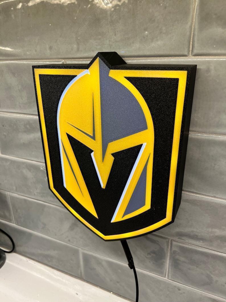 Vegas Golden Knights NH LED Lightbox Enseigne/Lampe