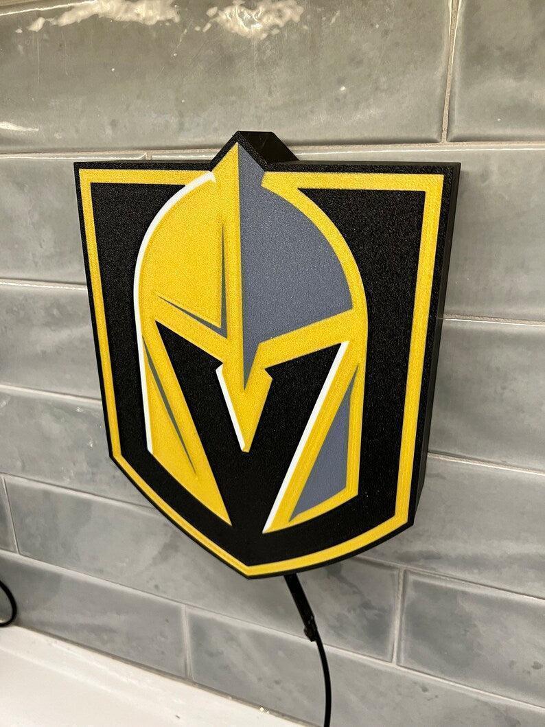 Vegas Golden Knights NH LED Lightbox Enseigne/Lampe