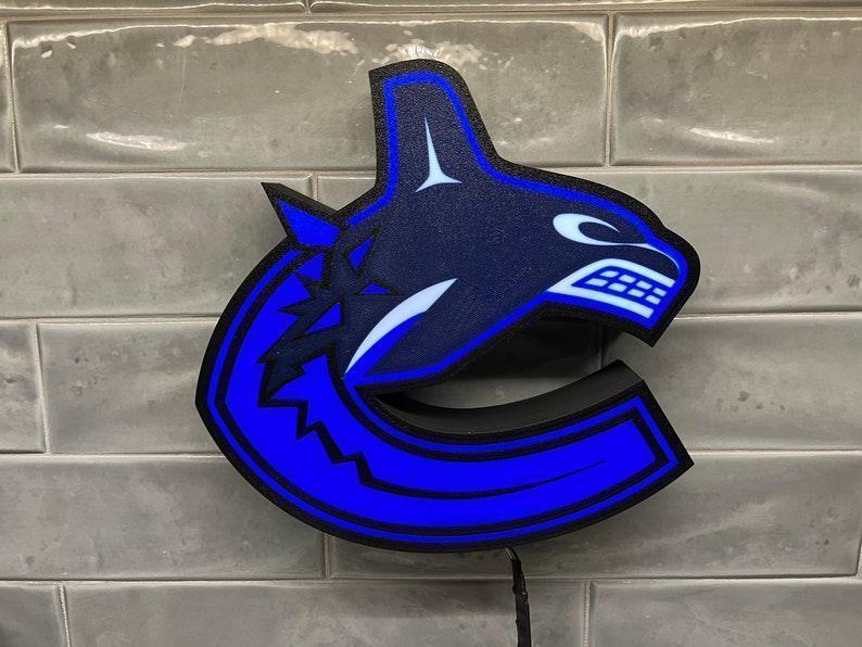 Canucks de Vancouver - LNH - Enseigne/lampe LED Lightbox