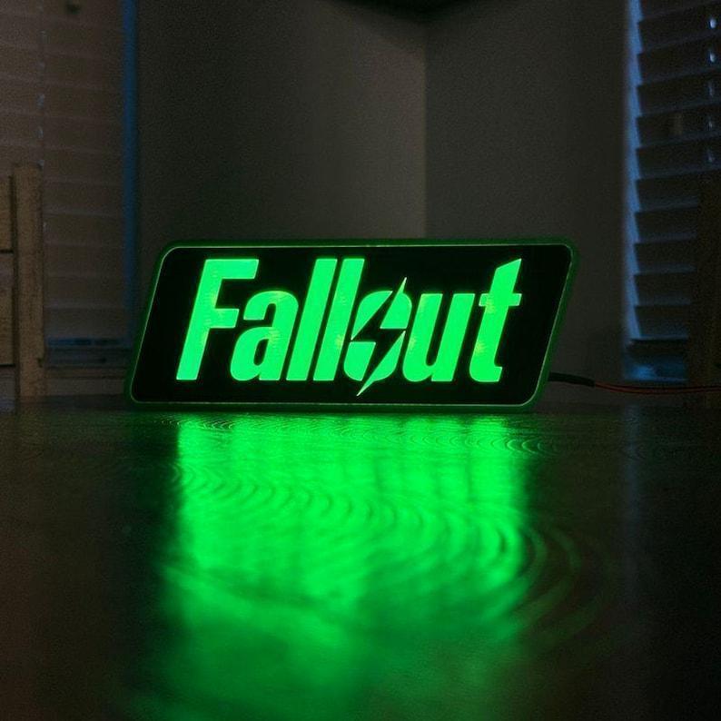 Boîte à lumière LED Fallout