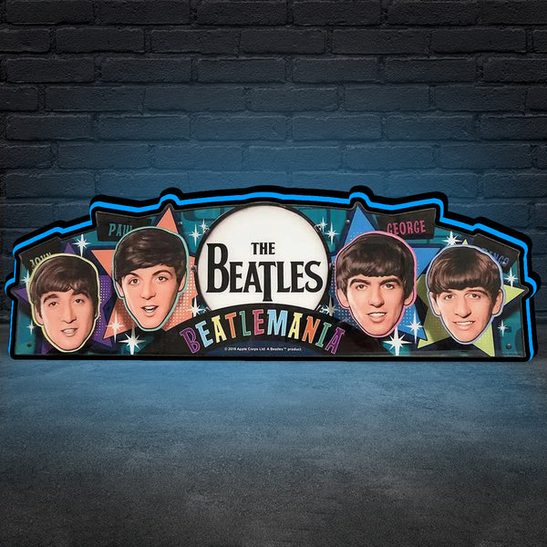 The Beatles DIAMOND Edition Pinball Topper, For Stern Pinball Machine ...
