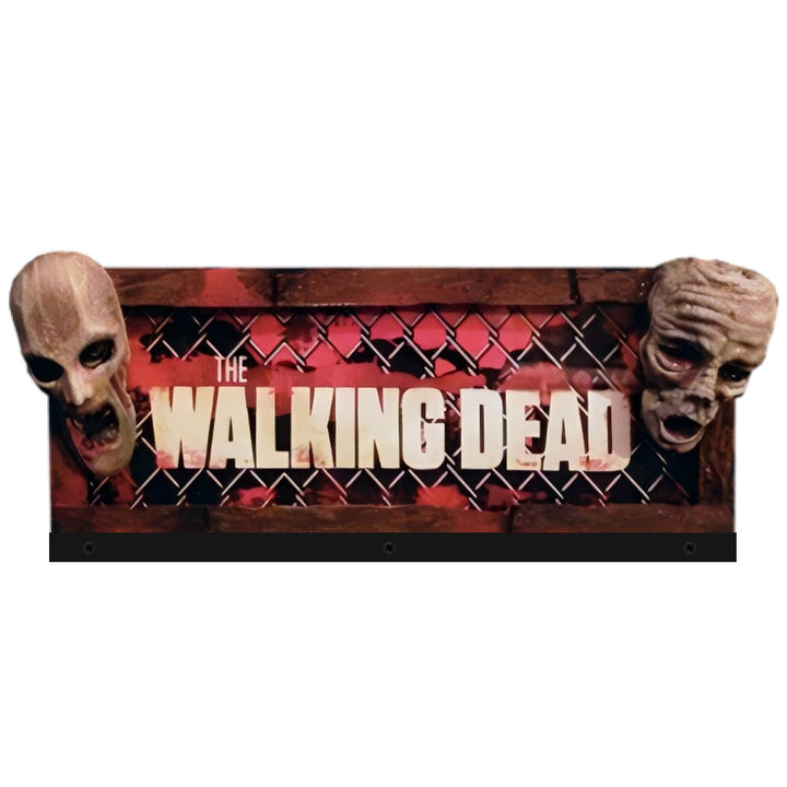 Walking Dead Topper 3D Acrylic LED Topper, For Stern Pinball Mahine, Pinball Topper