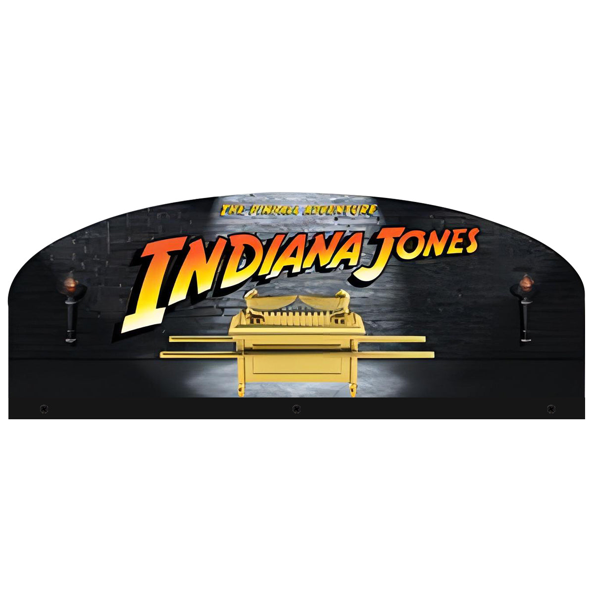 Indiana Jones 3D Acrylic LED Topper, Williams Pinball Topper