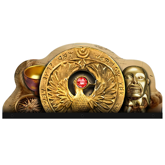 Indiana Jones 3D Acrylic LED Topper, Williams Pinball Topper