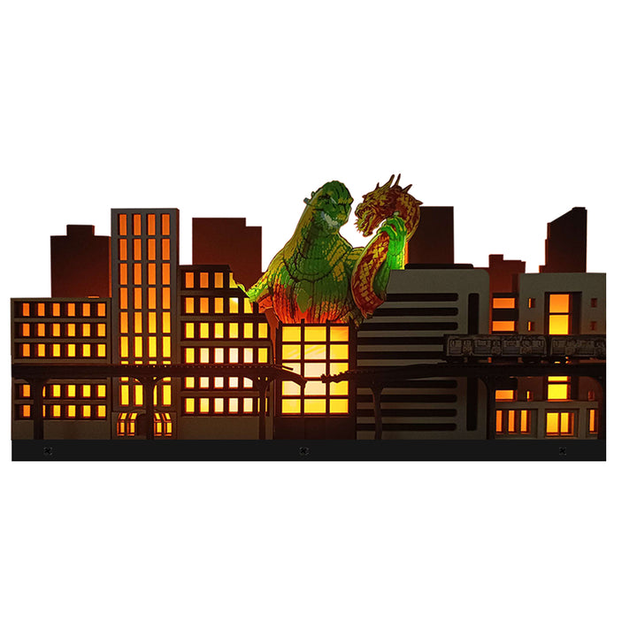 Godzilla Pinball Topper Acrylic LED Topper, for Stern Pinball Machine