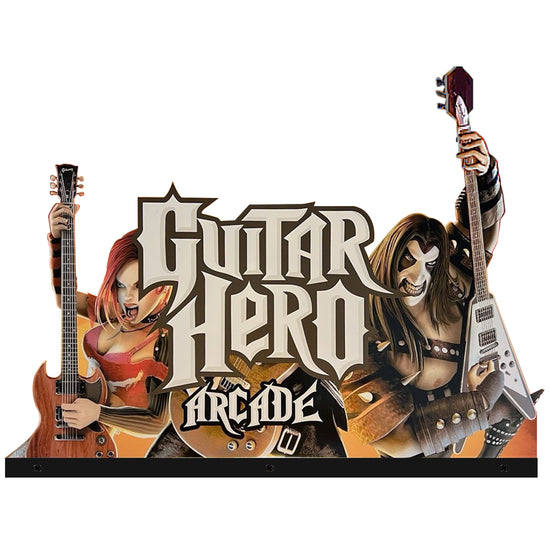 Décoration LED 3D en acrylique pour borne d'arcade Guitar Hero, pour salle de jeux, caverne d'Ali Baba