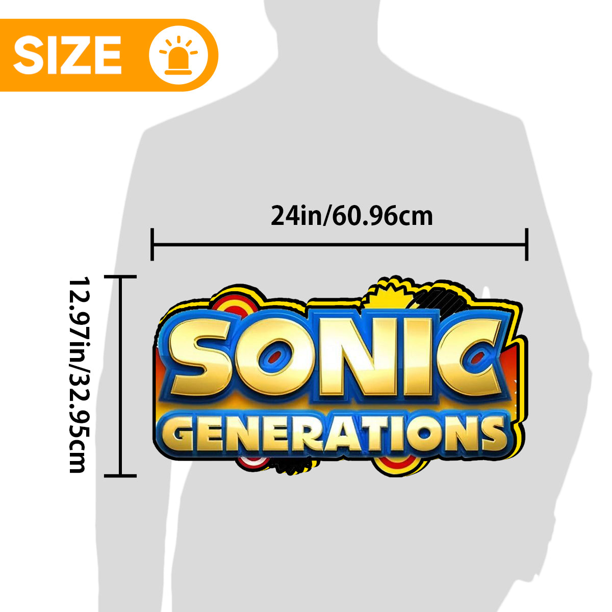 Sonic The Hedgehog Genesis 30th Anniversary 4" 3D Printed LED Lightbox Game Lightbox