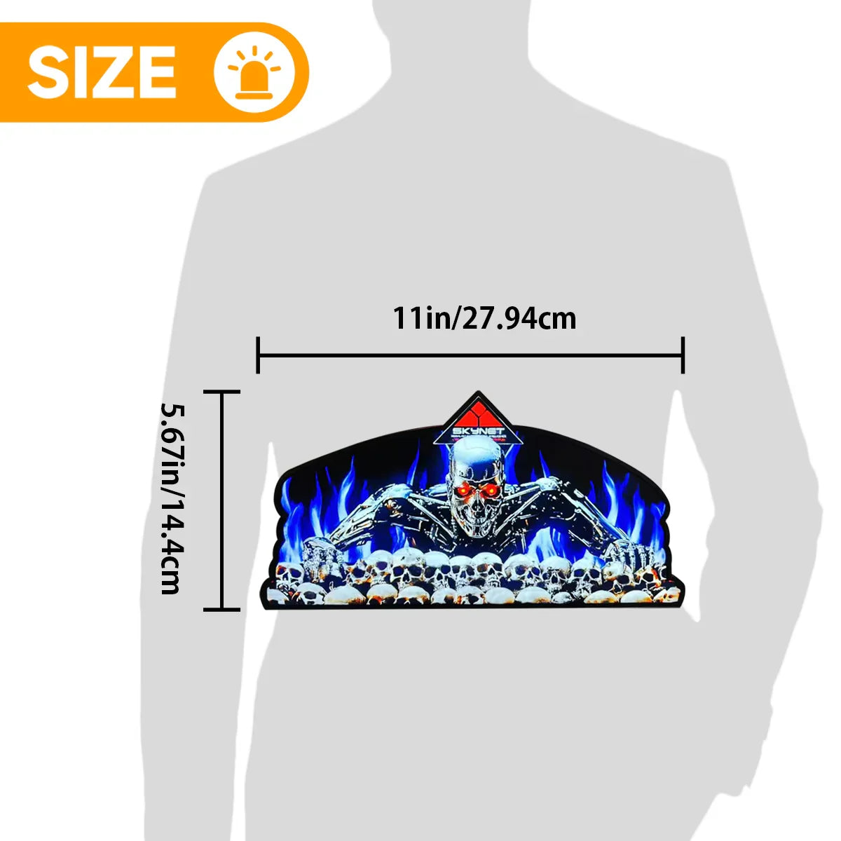 Terminator 2 Judgment Day Pinball Topper LED Lightbox, 3D Printed Lightbox Rock Your Game