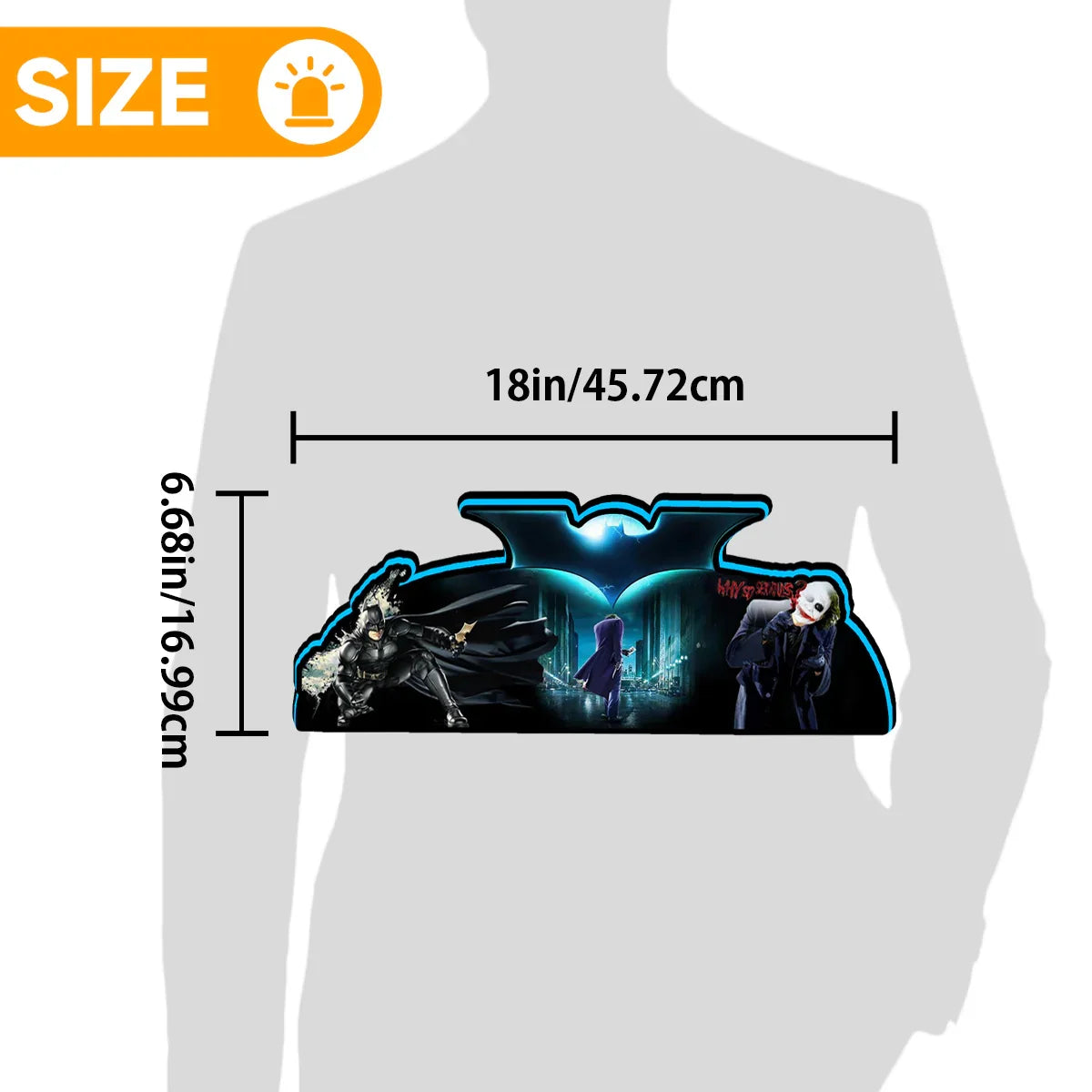 Batmobile Bridge Pinball Topper for  Pinball Machine, 3D Printed Lightbox USB Powered & Full Dimmable