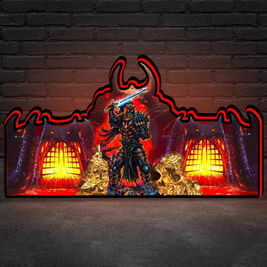 Black Knight Pinball Topper Lightbox Arcade Gaming Light box for Man's Cave