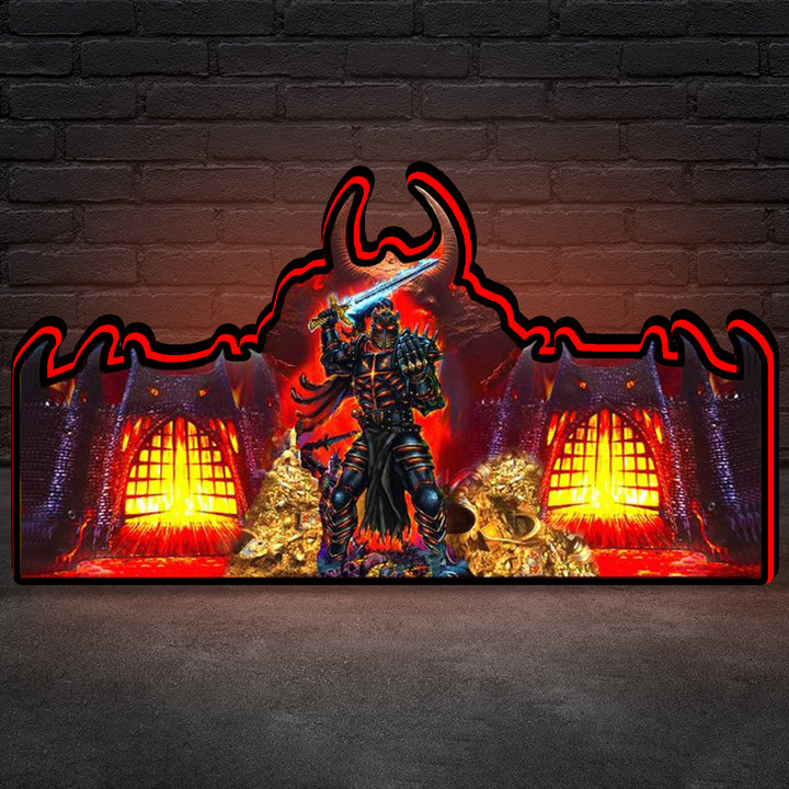 Black Knight Pinball Topper Lightbox Arcade Gaming Light box for Man's Cave