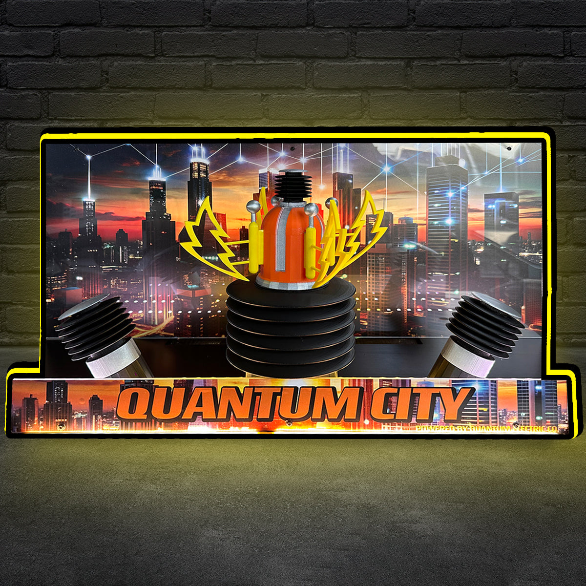 Dialed In Pinball Topper for JJP Pinball Machine, 3D Printed Lightbox USB Powered & Full Dimmable