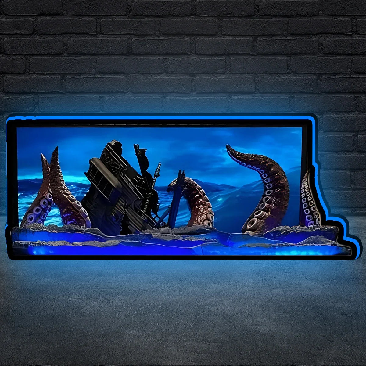 3D Printed Lightbox Topper for Pirates of the Caribbean Pinball Machine, USB Powered & Full Dimmable