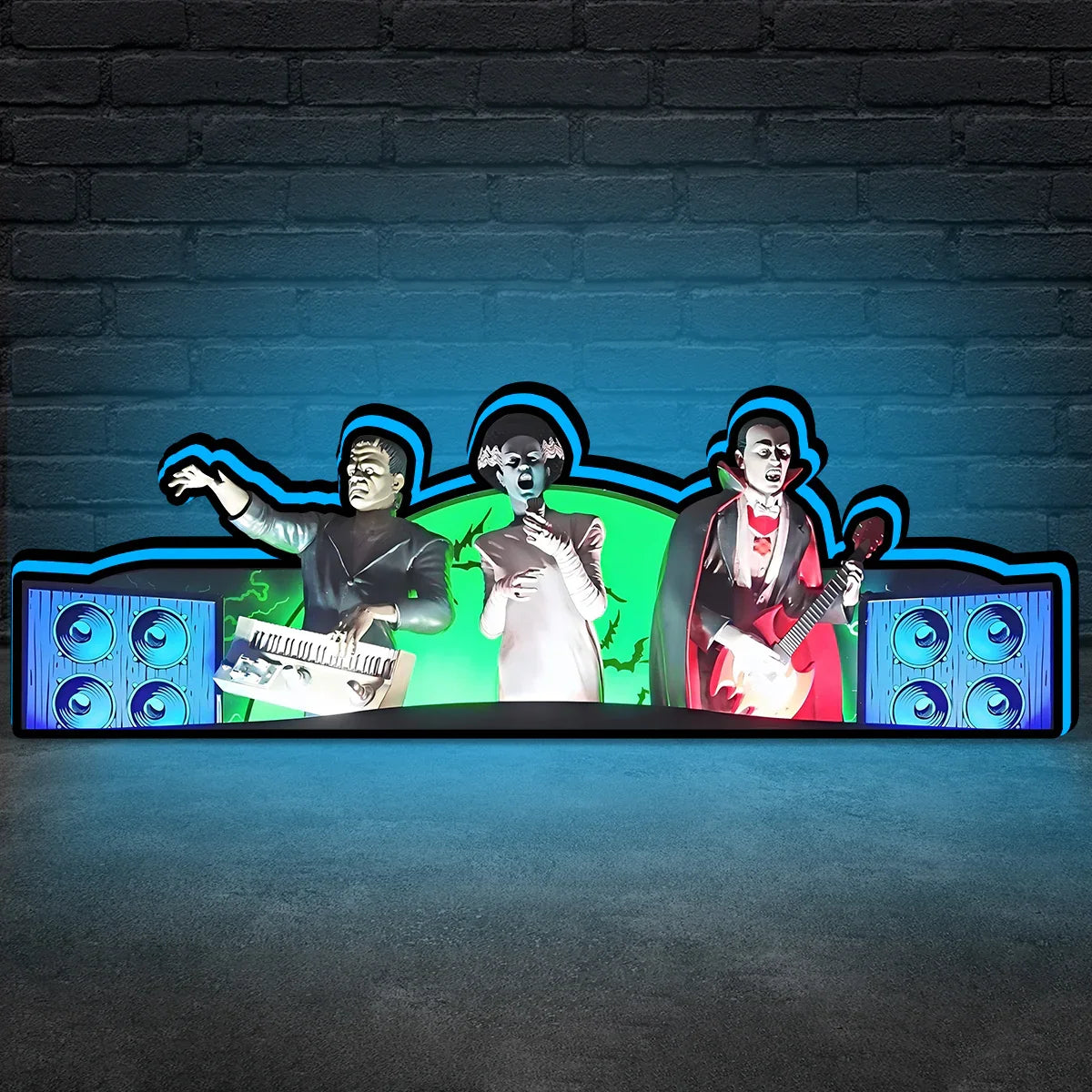 Monster Bash LE Topper for Chicago Gaming factory Pinball Machine, 3D Printed Lightbox USB Powered & Full Dimmable