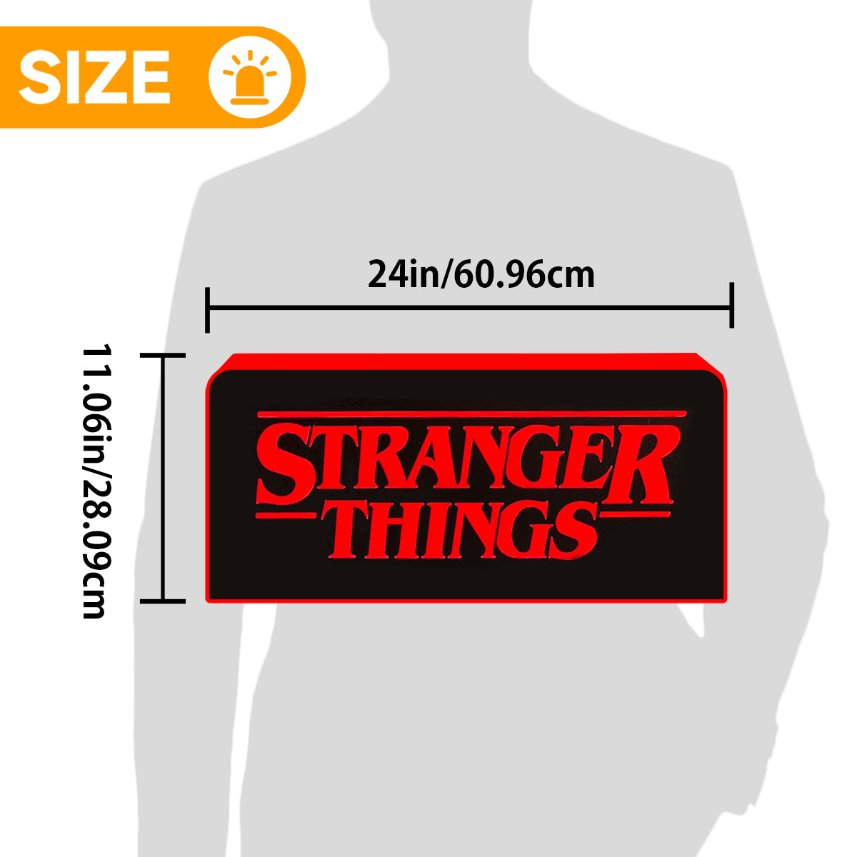 Stranger Things Logo Pinball Topper Lightbox Arcade Gaming Light box