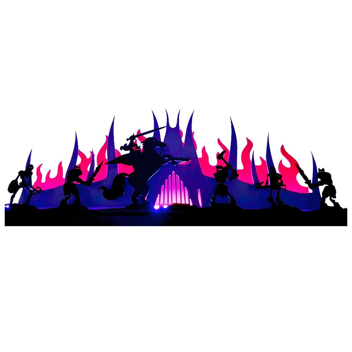 Black Knight Pinball Silhouette Topper