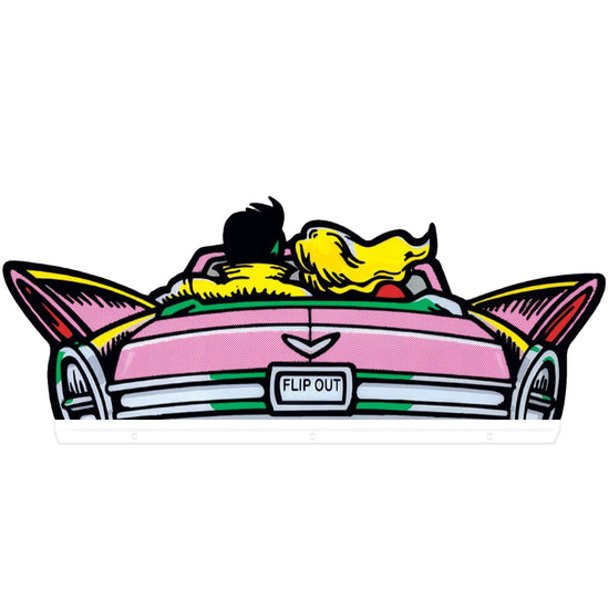 Earthshaker Flip Out Pinball Topper, 3D Pinball Acrylic LED Topper, For Stern Pinball Machine, Pinball Topper