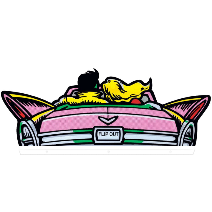 Earthshaker Flip Out Pinball Topper, 3D Pinball Acrylic LED Topper, For Stern Pinball Machine, Pinball Topper