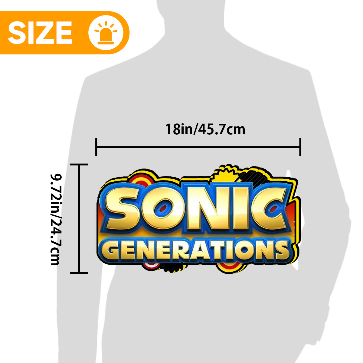 Sonic The Hedgehog Genesis 30th Anniversary 4" 3D Printed LED Lightbox Game Lightbox