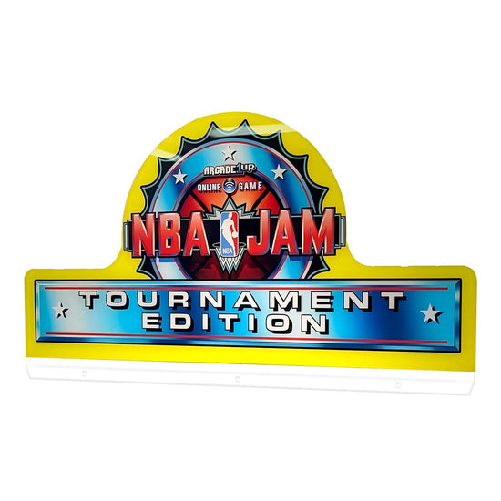 Décoration LED acrylique pour flipper d'arcade NBA JAM d'Arcade1Up, pour machine de jeu d'arcade en ligne