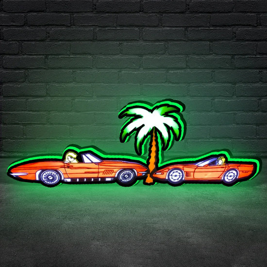 Topper Flipper Bally Corvette Lampe Led Corvette Topper LED Lightbox for Bally Pinball Machine, 3D Printed Lightbox Rock Your Game