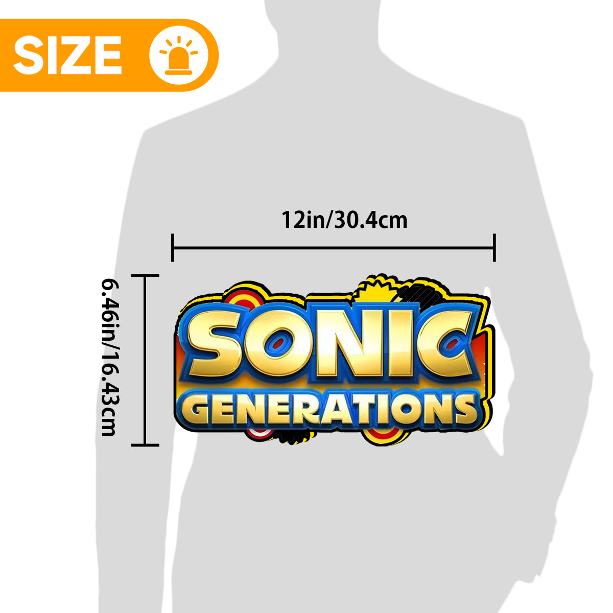 Sonic The Hedgehog Genesis 30th Anniversary 4" 3D Printed LED Lightbox Game Lightbox