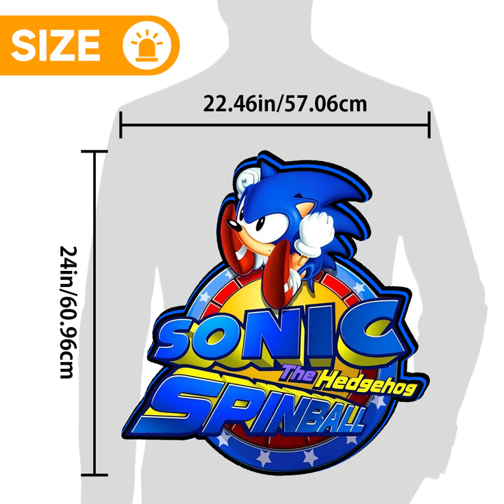 Sonic The Hedgehog Spinball 3D Printed LED Lightbox Game Lightbox