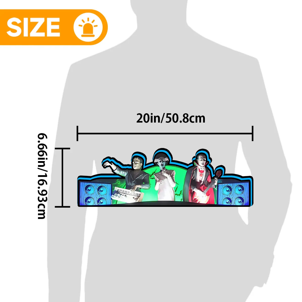 Monster Bash LE Topper for Chicago Gaming factory Pinball Machine, 3D Printed Lightbox USB Powered & Full Dimmable