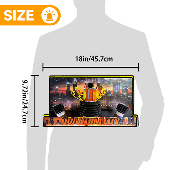 Dialed In Pinball Topper for JJP Pinball Machine, 3D Printed Lightbox USB Powered & Full Dimmable