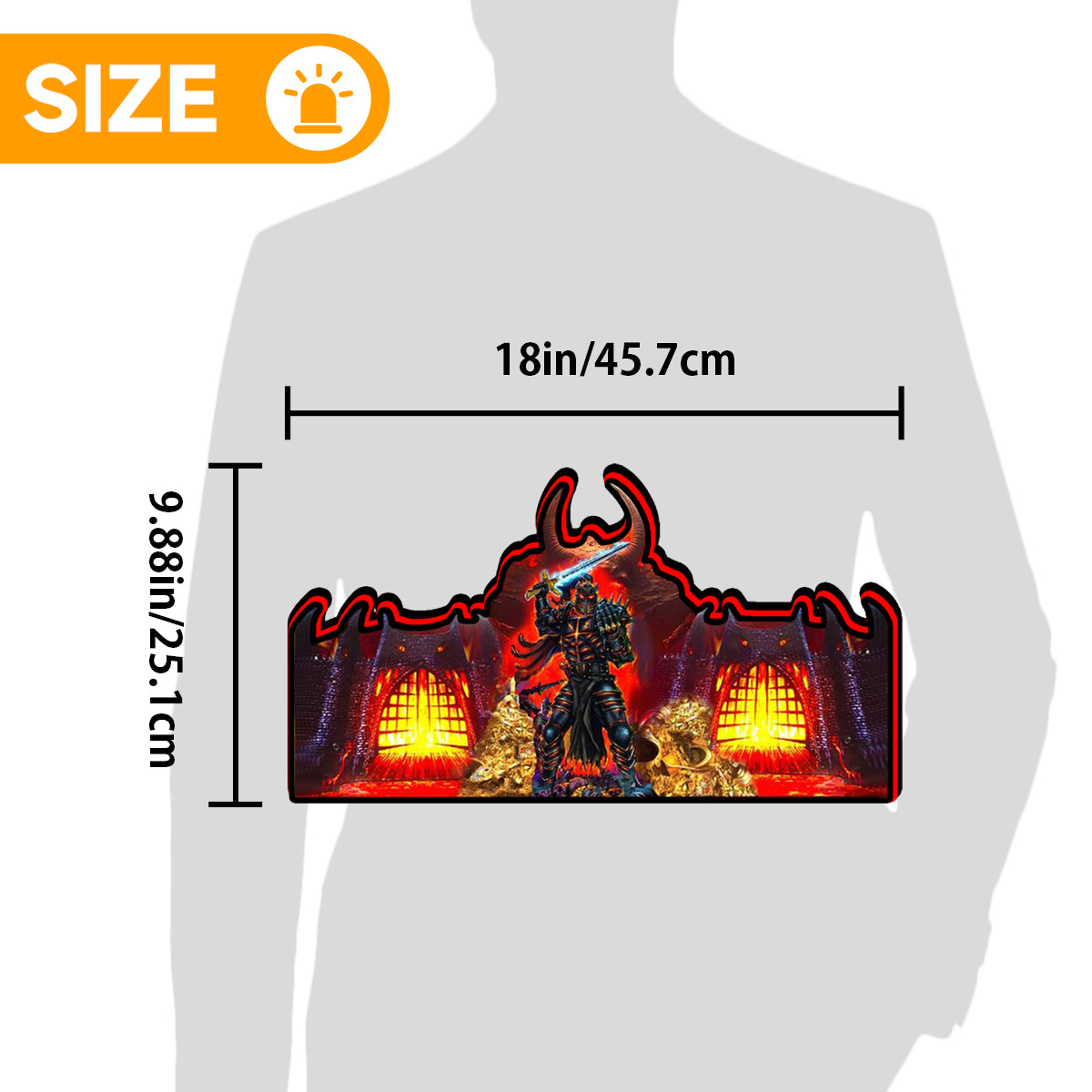 Black Knight Pinball Topper Lightbox Arcade Gaming Light box for Man's Cave