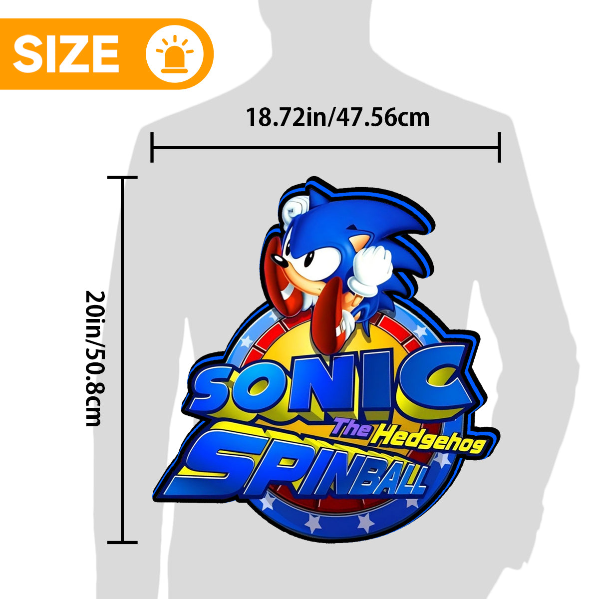 Sonic The Hedgehog Spinball 3D Printed LED Lightbox Game Lightbox