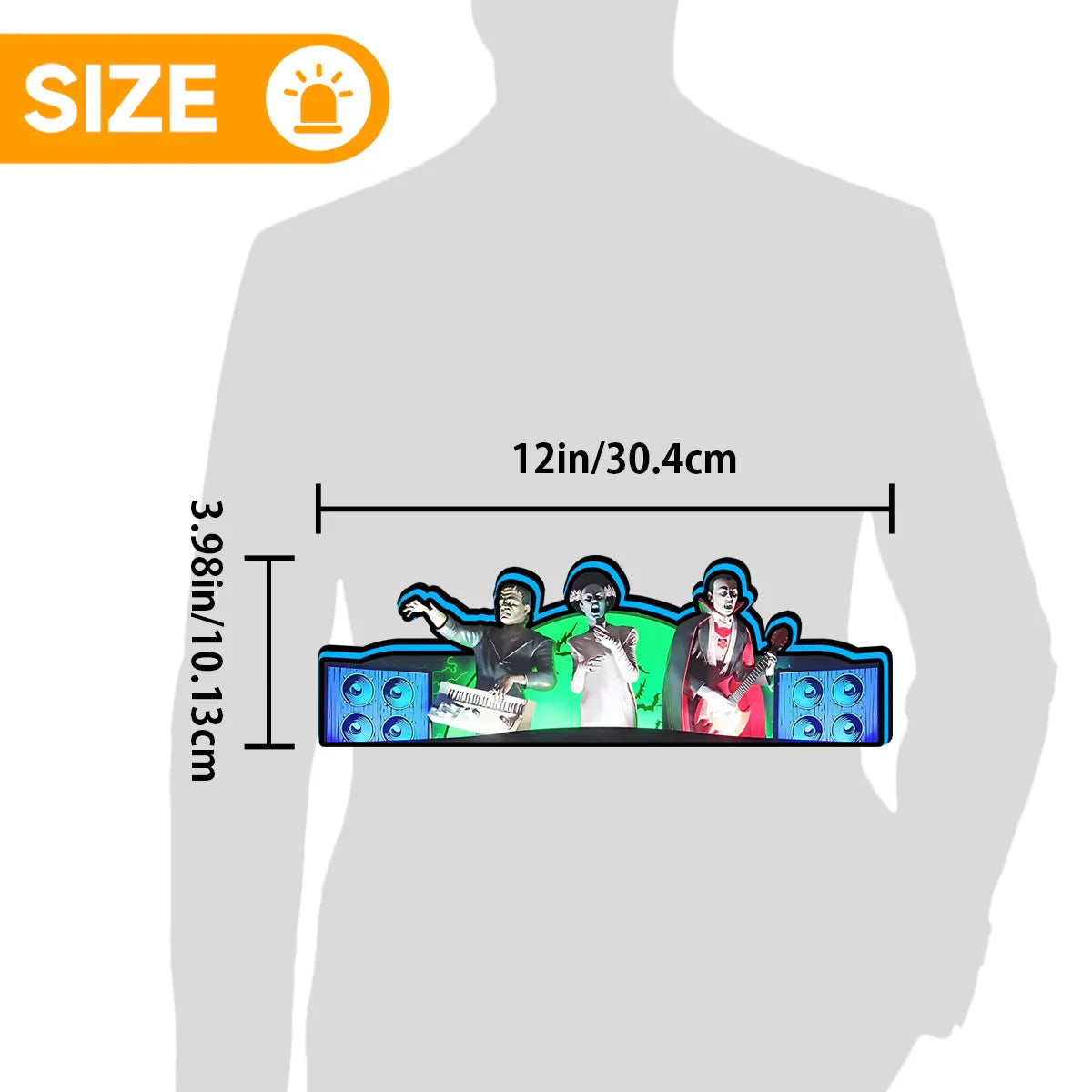 Monster Bash LE Topper for Chicago Gaming factory Pinball Machine, 3D Printed Lightbox USB Powered & Full Dimmable