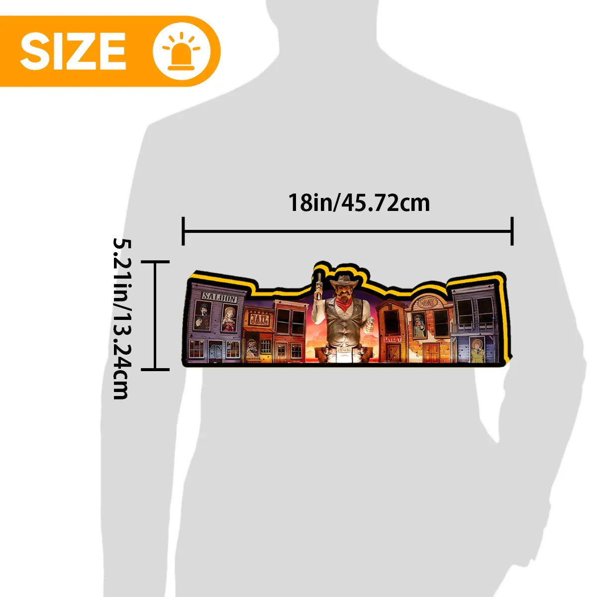 Cactus Canyon Édition Spéciale Topper, Boîte Lumineuse LED pour Machine de Jeu Vidéo, Décoration de Pinball, Édition Spéciale Plus Topper pour Pinball CGC 