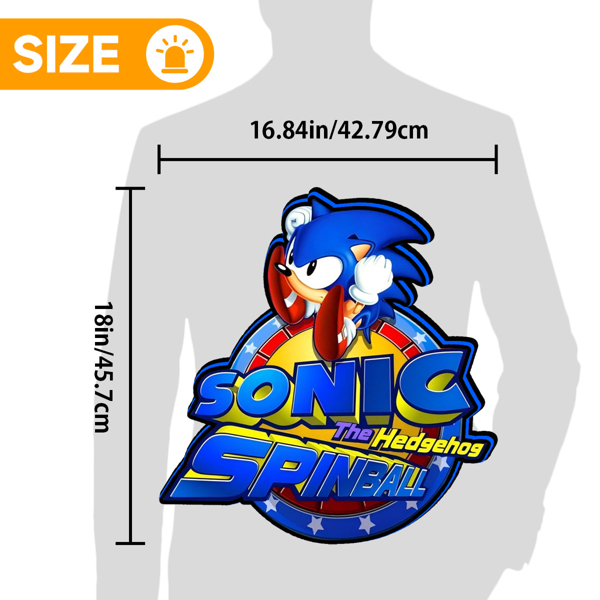 Sonic The Hedgehog Spinball 3D Printed LED Lightbox Game Lightbox