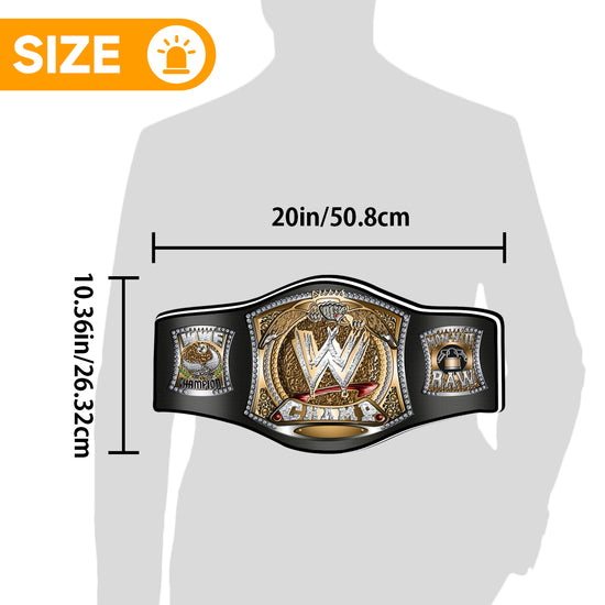 WWE Championship Pinball 3D LED Light Box, for Stern Pinball Arcade Game fans,  Pinball Arcade Decor