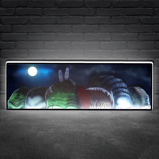 The Munsters Logo Led lightbox for Pinball Machine, 3D Printed Lightbox USB Powered & Full Dimmable